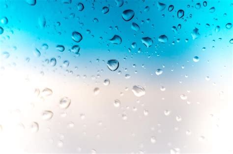 Premium Photo Rain Drops On Window Glass Outside Texture Background Water Of Wonderful