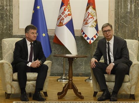 Vucic Meeting With Lajcak Addressed Ways To De Escalate Tensions In