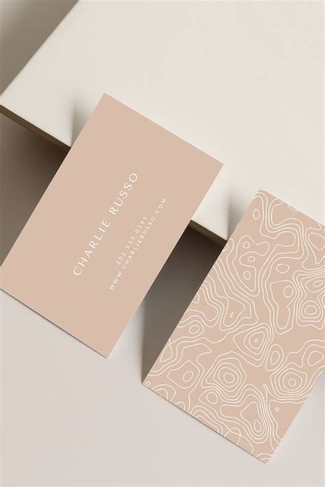 Luxury Business Cards Minimalist Business Cards Business Card Mock Up