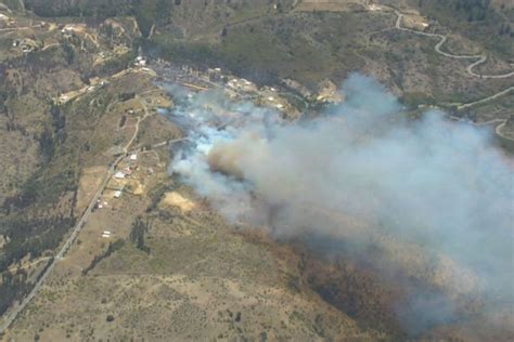 Cartagena Incendio Forestal Afecta Dos Viviendas Y Declaran Alerta