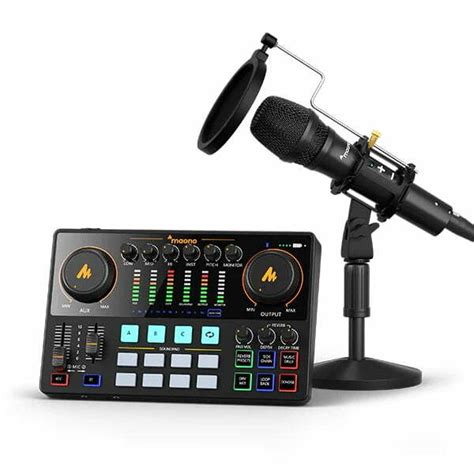 Maonocaster Ame Integrated Audio Production Studio Mixers Streaming