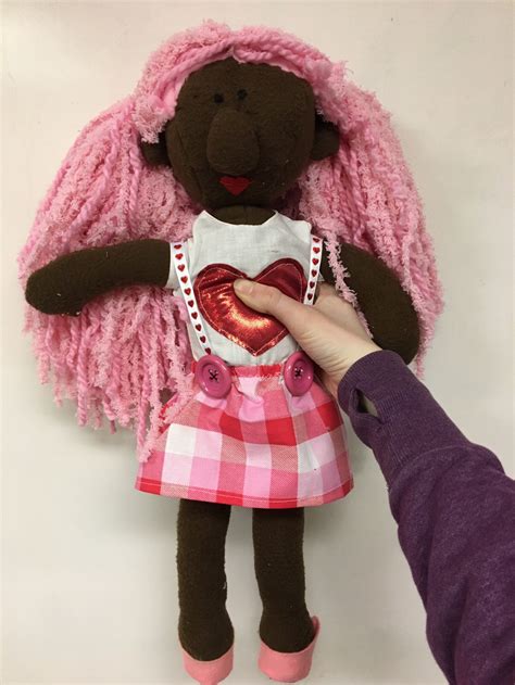 Val A Handmade 18 Inch African American Rag Doll Etsy