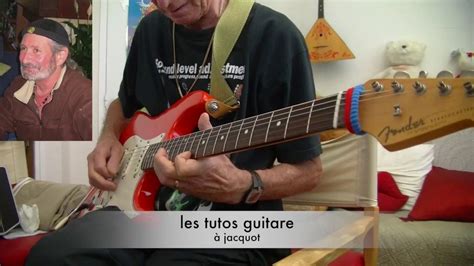 N 307 Tuto Guitare Que Restera T Il Johnny Hallyday YouTube