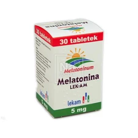 Melatonina Lek Am Tabletki 5mg 30 Tabletek Apteka Na 83