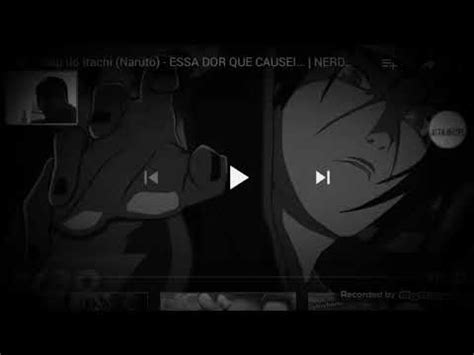 React Rap Do Itachi Naruto Essa Dor Que Causei Nerd Hits Leia A