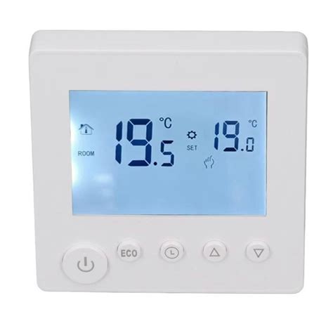 SALUTUYA Thermostat De Chauffage Au Sol Thermostat Intelligent Clavier