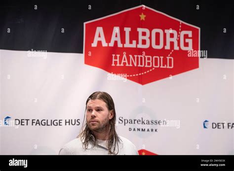 Danish Handball Player Mikkel Hansen And Jan Larsen CEO Of Aalborg