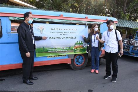 Da Will Be Selling Vegetables And Other Commodities Via Jeepney