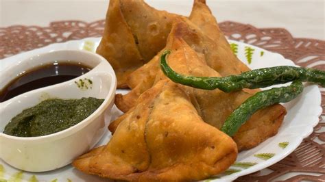 Oil Free Whole Wheat Flour Samosa Homemade Healthy Samosa Air