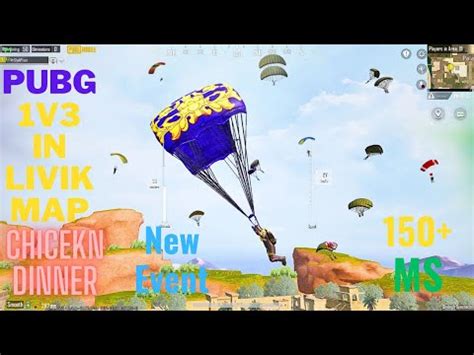 Pubg Mobile Dominating Enemies In Event Livik Map Chicken Dinner