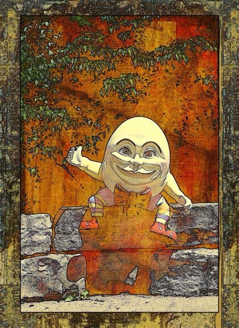 Humpty Dumpty Sat On A Wall Art In 2024 Humpty Dumpty Art Wall Art