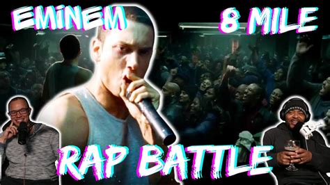 8 Miles Of Bars Tbt Eminem 8 Mile Rap Battle Reaction Youtube