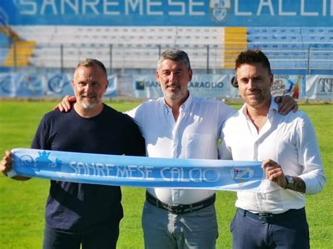 Sanremese Calcio Ecco Lo Staff Tecnico Della Prima Squadra Riviera24