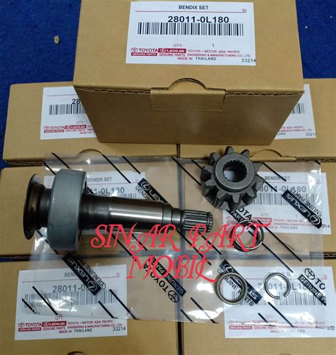 Bendix Starter Set Toyota Hilux Revo Asli Lazada Indonesia