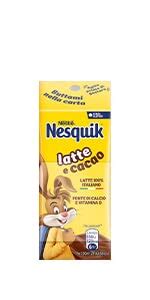 Nesquik Pronto Da Bere Latte E Cacao Confezione Da Brick Da Ml