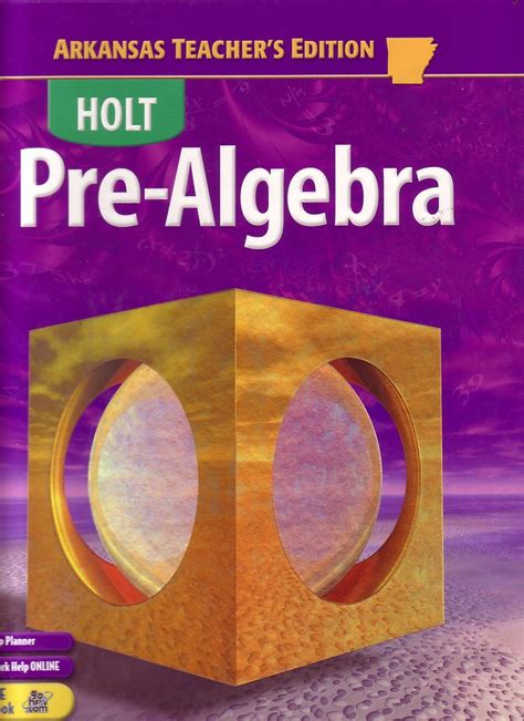 Holt Pre Algebra Arkansas Edition Jennie Bennett 9780030429781 Books