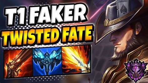 T1 Faker Twisted Fate Vs Akali MID Patch 11 22 Ranked Korea YouTube