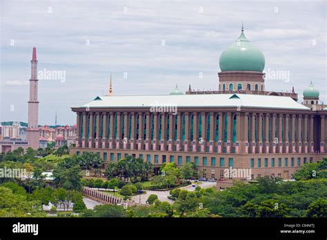 Perdana Putra Building Offices Of Malaysian Prime Minister Putrajaya