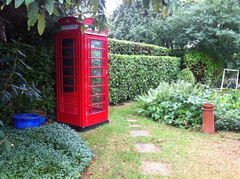 Beautiful Reconditioned K6 Phone Box In The Garden Garden Phone Box