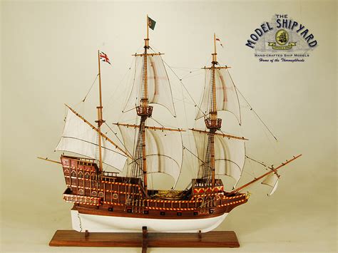 Golden Hind Model Ship Diagram Golden Hind Model Plans