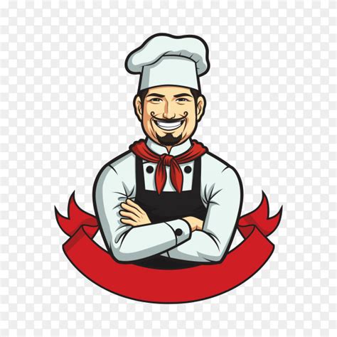 Chef Logo Template Isolated On Transparent Background Png Similar Png