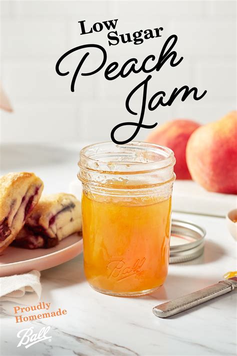 Peach Low Sugar Jam Jam Recipes Homemade Jam Recipes Homemade Jam