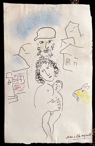 La Sainte Famille Au Village By Marc Chagall On Artnet