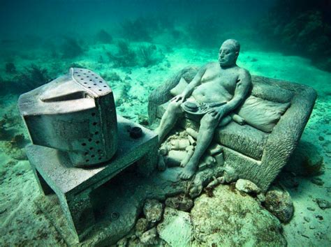 Cancuns Underwater Museum Yachts Riviera Maya