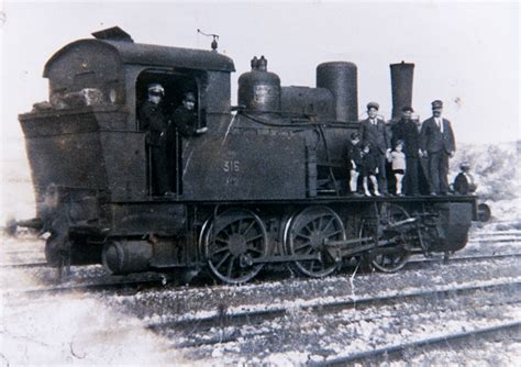 Locomotiva A Vapore N 316 FSE Museo Ferroviario Della Puglia