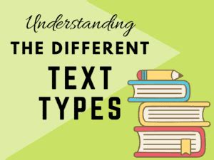 Text Types and Different Styles of Writing: The Complete Guide