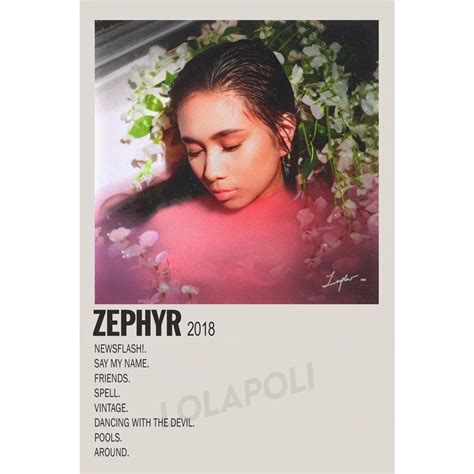 Jual Poster Cover Album Zephyr Niki Shopee Indonesia