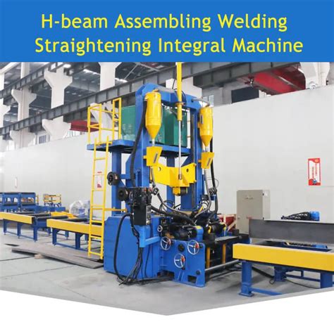 Automatic Assembly Welding Straightening Steel Structure H Beam