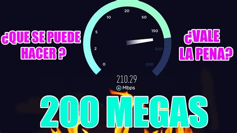 Vale La Pena PAGAR POR 200 MEGAS DE INTERNET L PRUEBAS DE VELOCIDAD DE