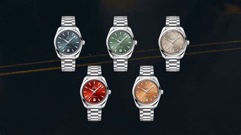 OMEGA Adds New Colourful Dials To Their Seamaster Aqua Terra Collection