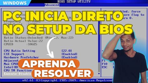 Notebook Inicia Direto No Setup Da Bios Atualizado Aprenda Resolver