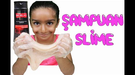 Şampuan ile Slime Nasıl Yapılır Evde Slime Yapımı YouTube