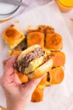 Blackstone Breakfast Sliders Gimme Some Grilling