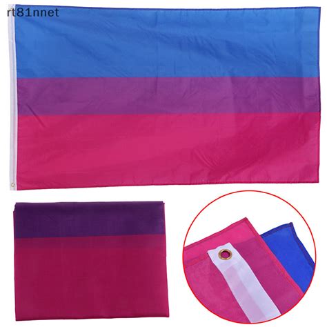 Cod Rt 3x5 Ft Double Stitched Bisexual Flag Pride Banner Gay Lesbian