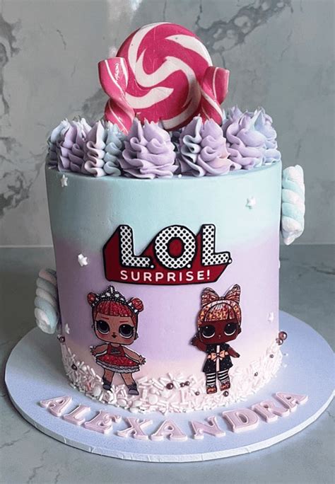 Lol Surprise Doll Birthday Cake Ideas Images Pictures