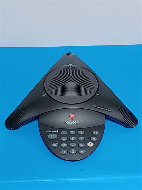 Polycom SoundStation 2 Expandable Conference Phone 2201 16200 601 EBay