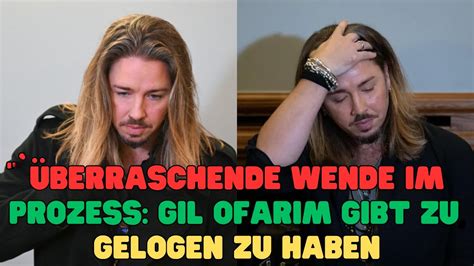 Berraschende Wende Im Prozess Gil Ofarim Gibt Zu Gelogen Zu Haben