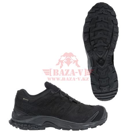 Тактические кроссовки для спецназа Salomon XA Forces GTX 2020 (Black)