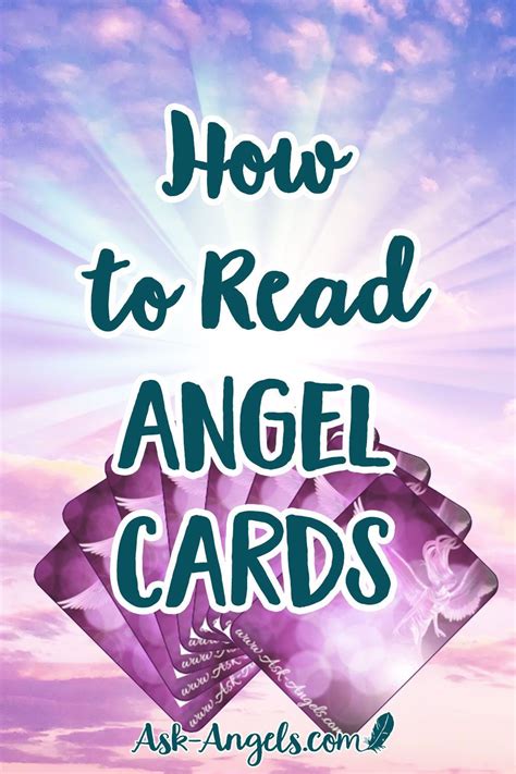 What Are Angel Cards And How To Read Them Angel Cards Angel Cards