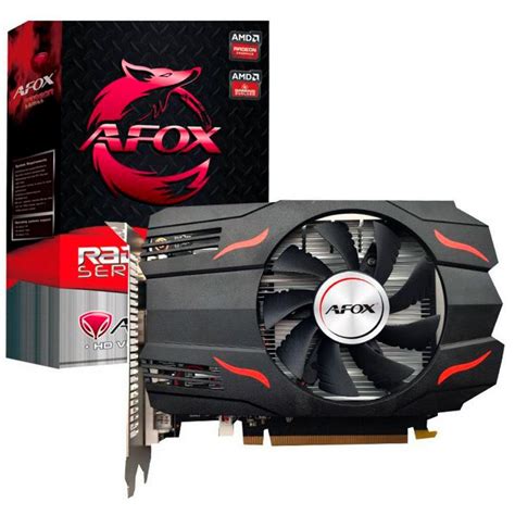 PLACA DE VIDEO AFOX RX550 2GB DDR5 AFRX550 2048D5H3