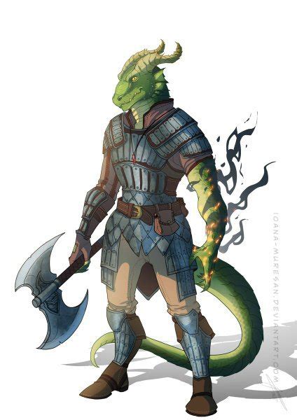 Dragonborn Species In Loom World Anvil