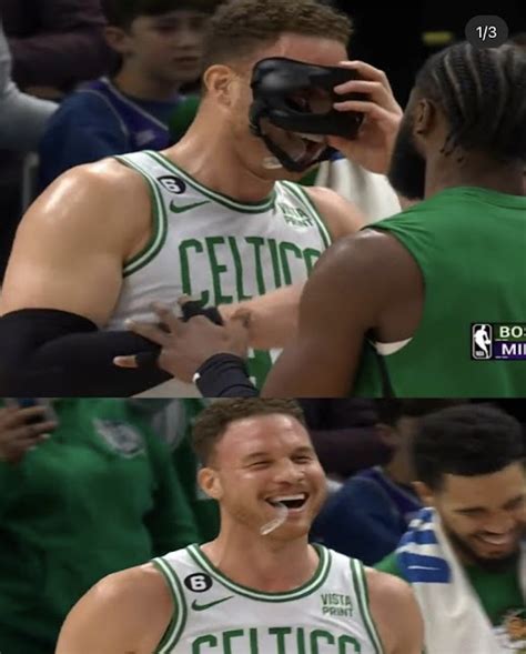 Nba Memes On Twitter Blake Really Trying Jaylen Brown S Mask