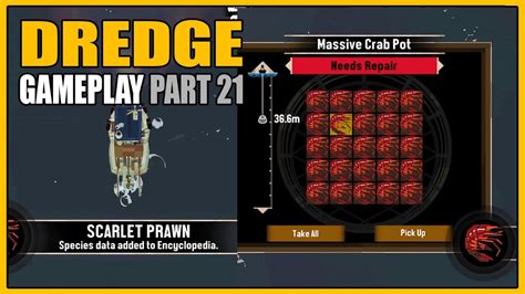 DREDGE Gameplay Part 21 The Prawn King YouTube