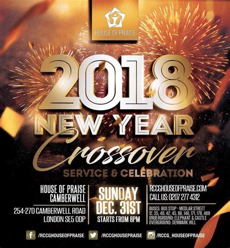 Live Video Rccg House Of Praise London Crossover Service 2017