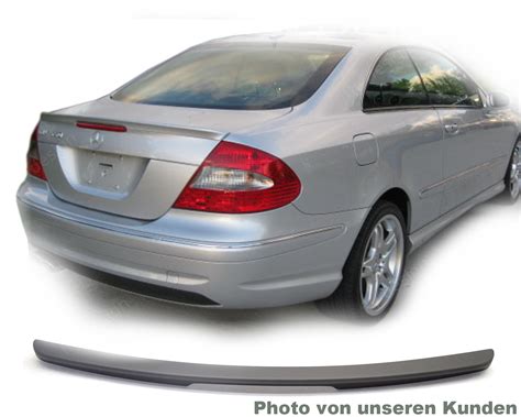 Mercedes Clk C A Amg Style Spoiler Trunk Lip Lid Rear Wing Body