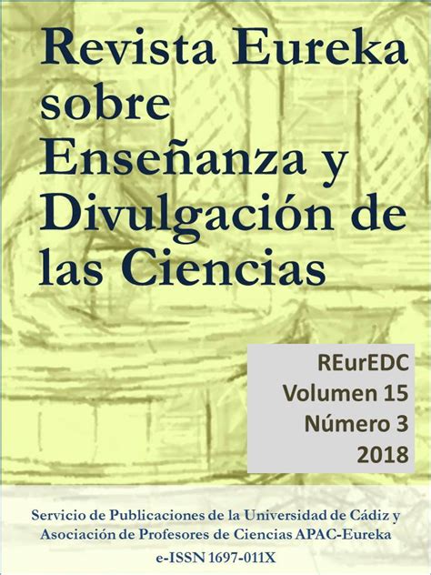 Archivos Revista Eureka Sobre Ense Anza Y Divulgaci N De Las Ciencias